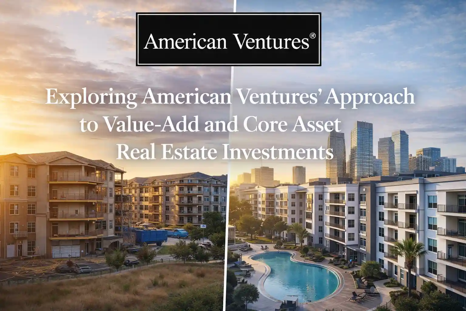 Exploring American Ventures’ Approach to Value-Add and Core Asset Real Estate Investments