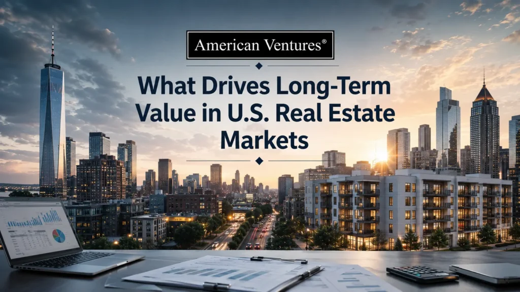 What Drives Long-Term Value in U.S. Real Estate Markets